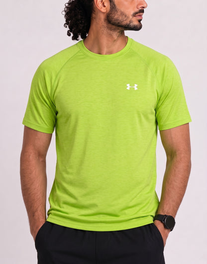 Under Armour Men Sport Green T Shirt M