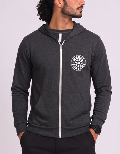Canvas Men Cotton Gray Zipper XL