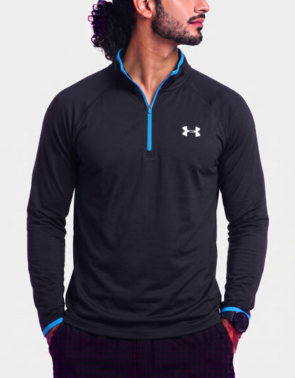 Under Armour Men Sport Black Sweatshirt L