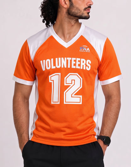 Fan Cloth Men Sport Orange T Shirt S