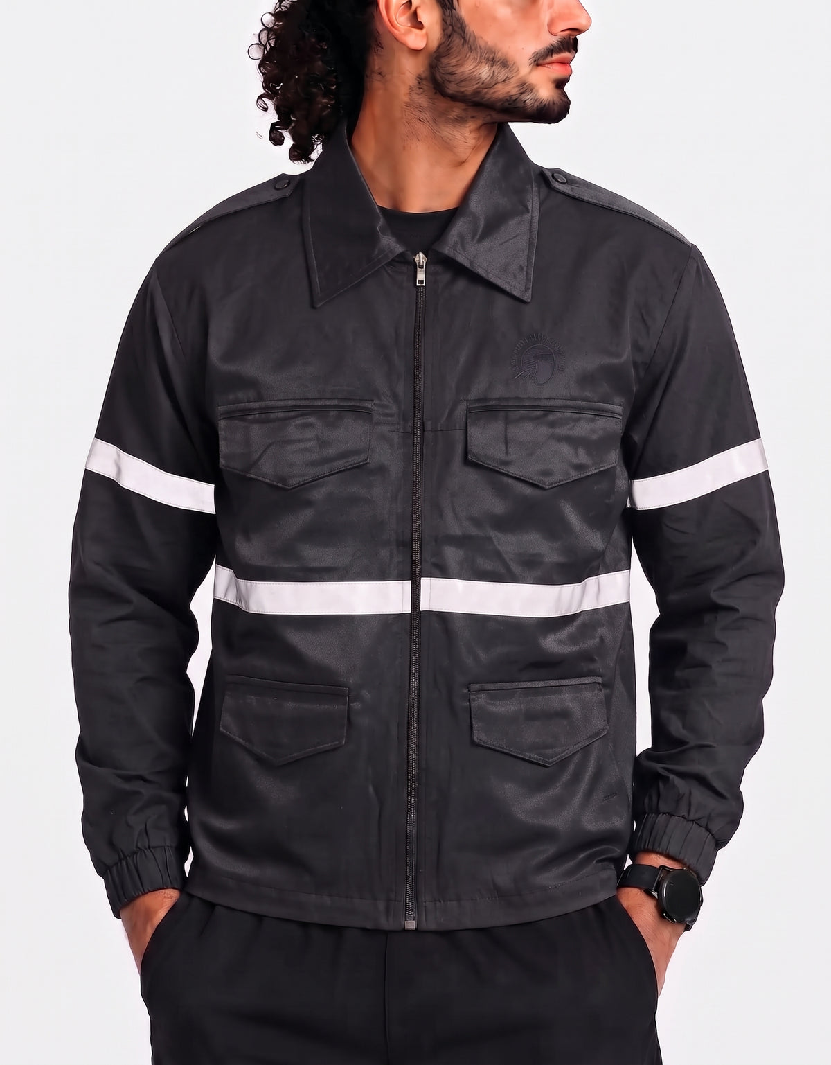 Preloved Men Black Jacket