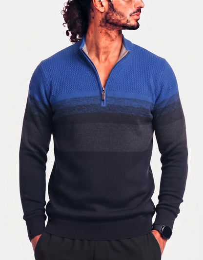 Denver Hayes Men Cotton Navy Sweater L