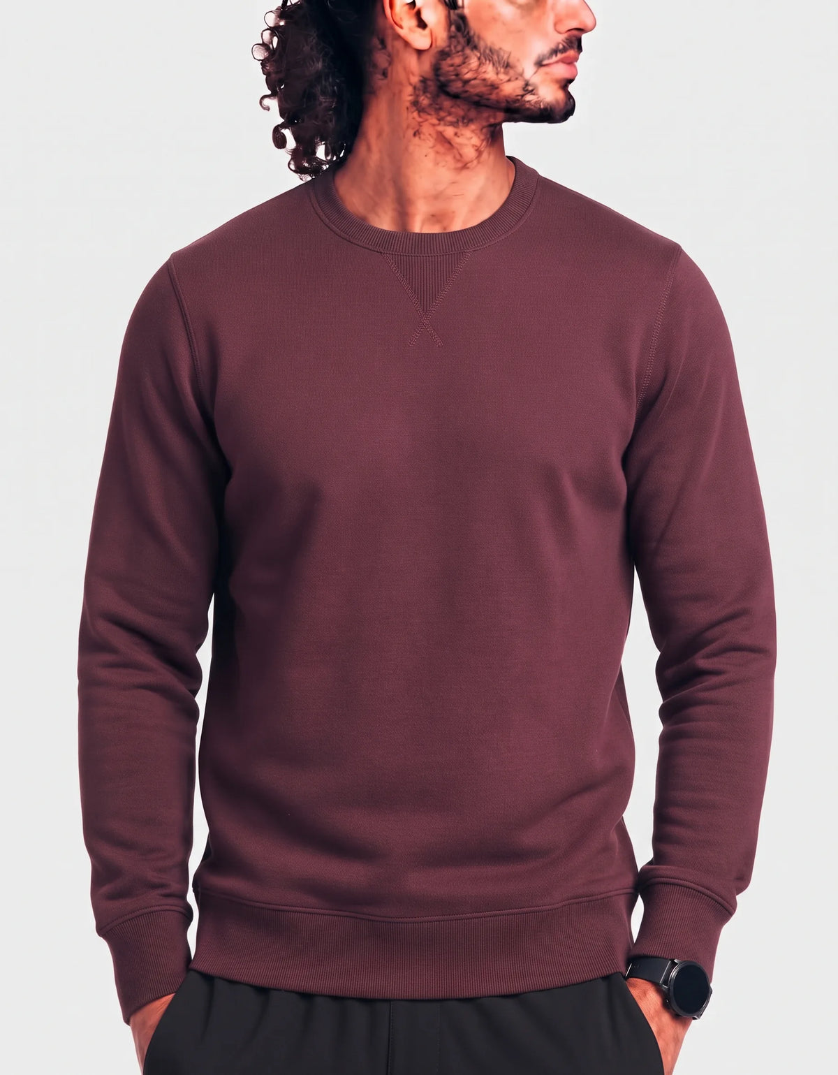 G.H. Bass & Co Men Cotton Brown Sweatshirt XL