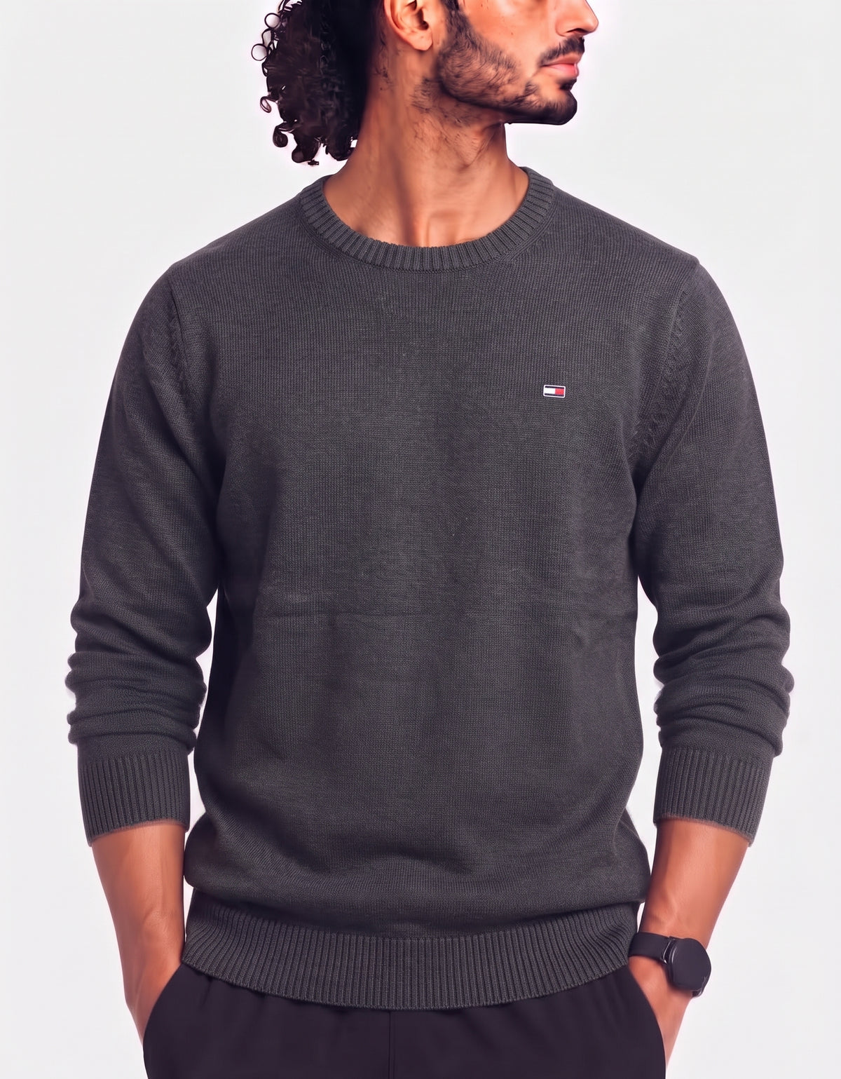 Tommy Hilfiger Men Blue Sweater L