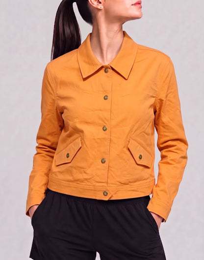 Carlisle Women Orange Jacket M