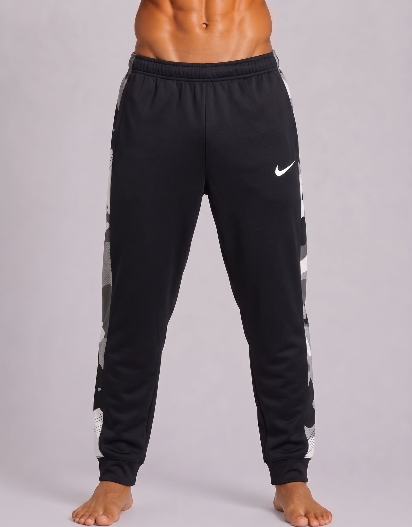 Nike Men Sport Black Trouser L