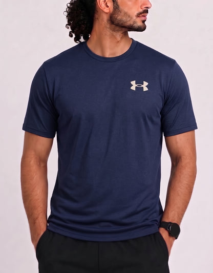 Under Armour Men Sport Blue T Shirt 2XL