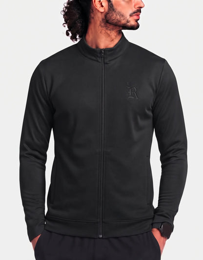 Roots 73 Athletic Men Polyester Black Zipper L