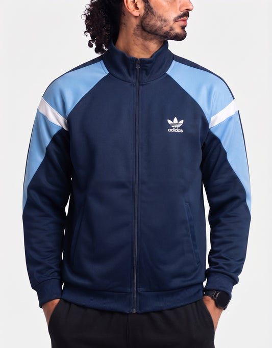 Adidas Men Sport Blue Windbreaker
