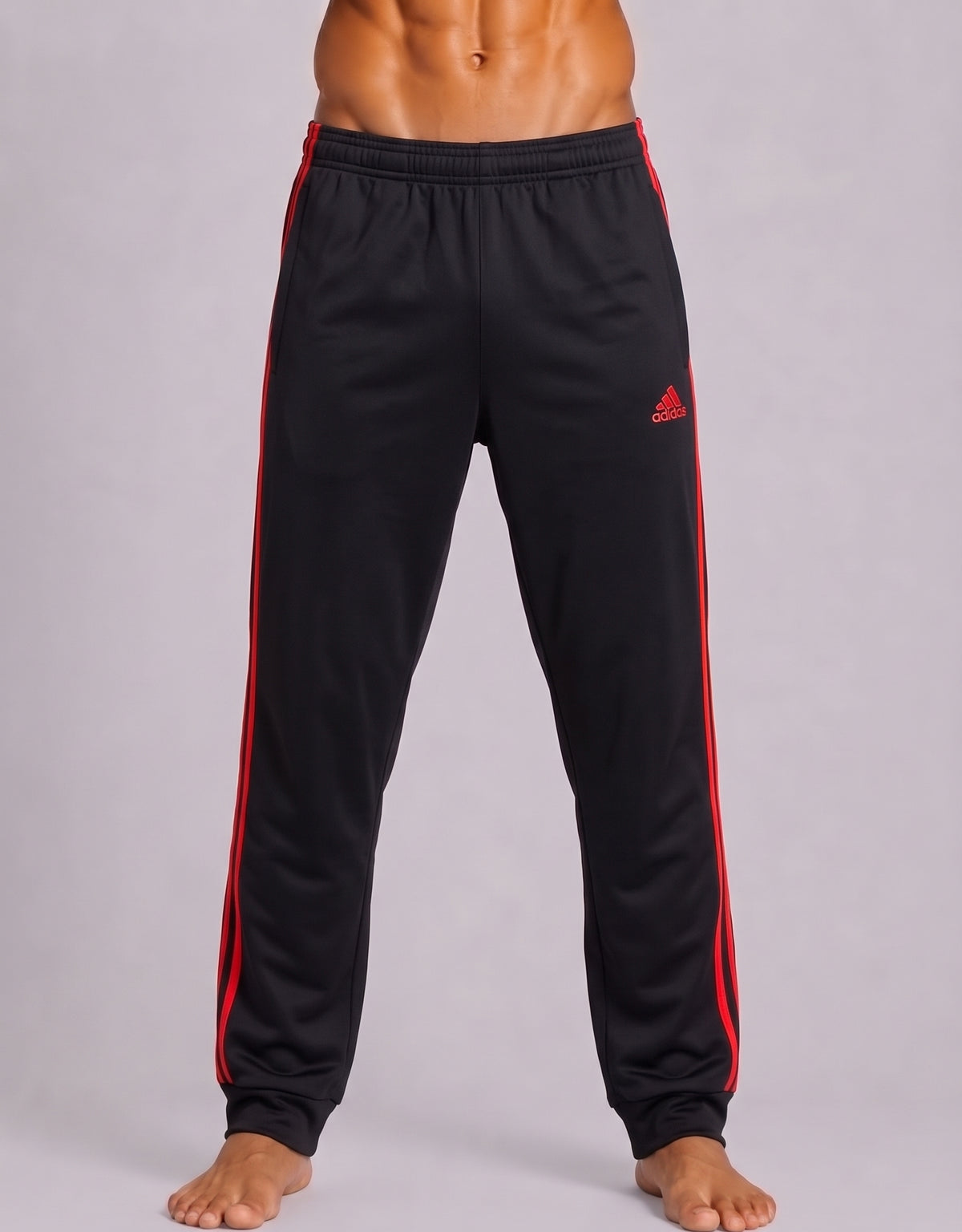 Adidas Men Sport Black Trouser L