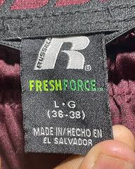 Russell Maroon Sports Short For Men L | Preloved Labels