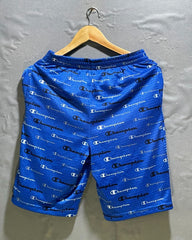 Champion Blue Sports Short For Men XL