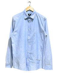 H&M Blue Cotton Shirt For Men Large | Preloved Labels