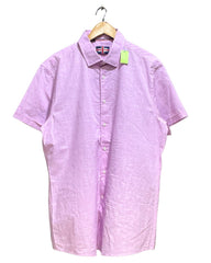 Soul Of London Pink Cotton Shirt For Men X Large | Preloved Labels