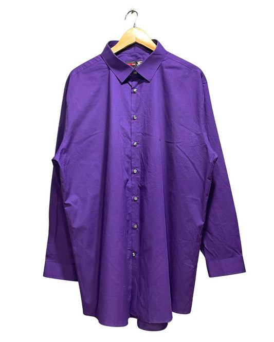 J.Ferrar Purple Cotton Shirt For Men XX Large | Preloved Labels