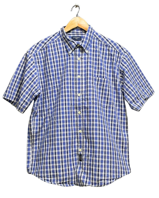 Dockers Blue Cotton Shirt For Men M | Preloved Labels