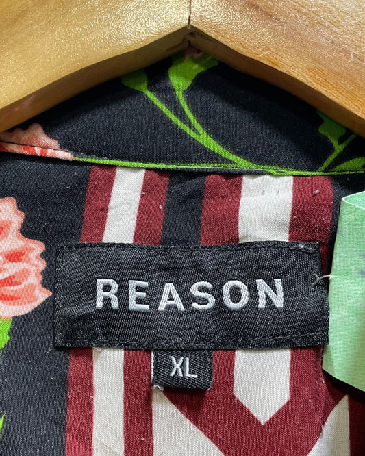 Reason Black Cotton Shirt For Men X Large | Preloved Labels