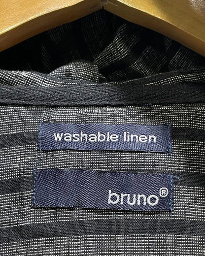Bruno Gray Cotton Hood Shirt For Men Large | Preloved Labels