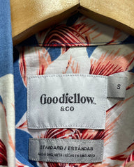 Goodfellow Blue Cotton Shirt For Men S
