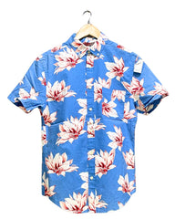 Goodfellow Blue Cotton Shirt For Men S