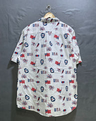 MAD Engine White Cotton Shirt For Men XX Large | Preloved Labels