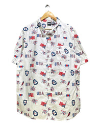 MAD Engine White Cotton Shirt For Men XX Large | Preloved Labels