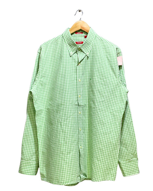 Izod Green Cotton Shirt For Men Large | Preloved Labels