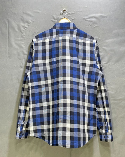 Express Blue Cotton Shirt For Men M | Preloved Labels