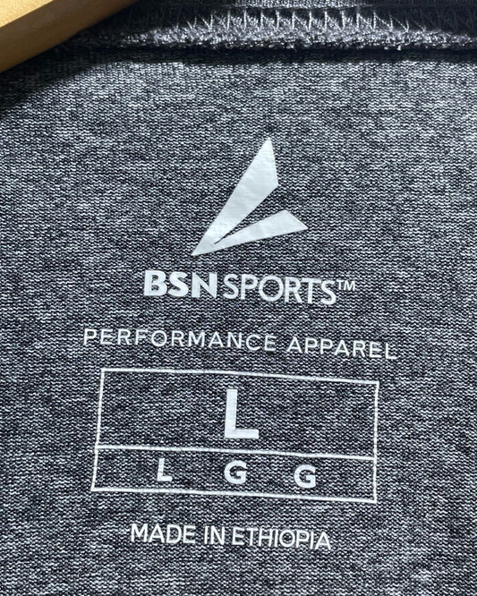 BSN Gray For Men Sports T Shirt L | Preloved Labels