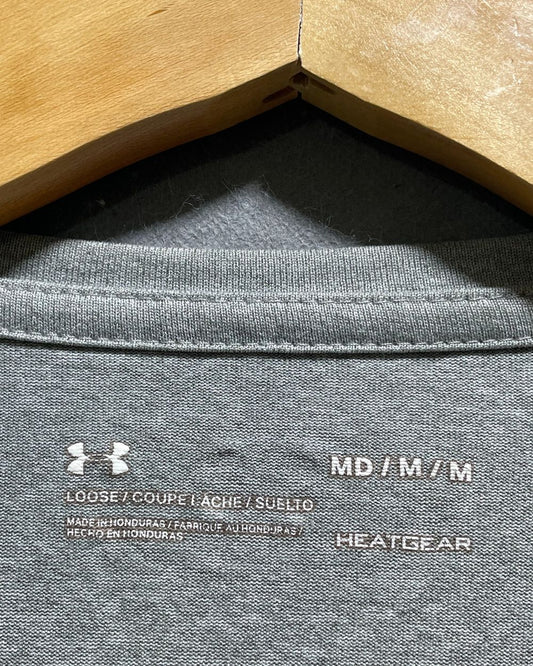 Under Armour Gray For Men Sports T Shirt M | Preloved Labels