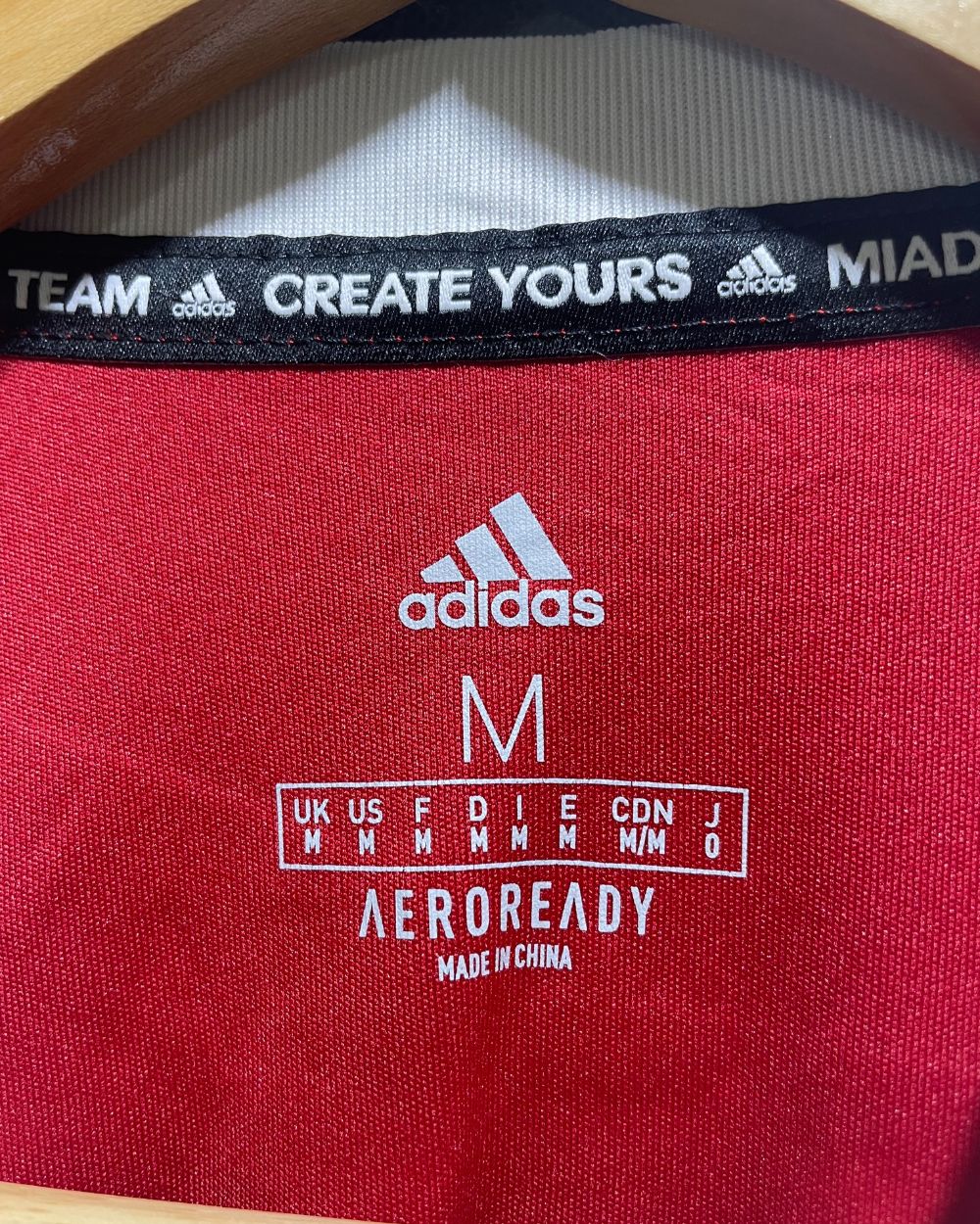 Adidas Red For Men Sports T Shirt M | Preloved Labels