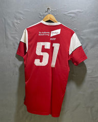 Adidas Red For Men Sports T Shirt M