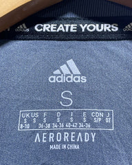Adidas Gray For Men Sports T Shirt S
