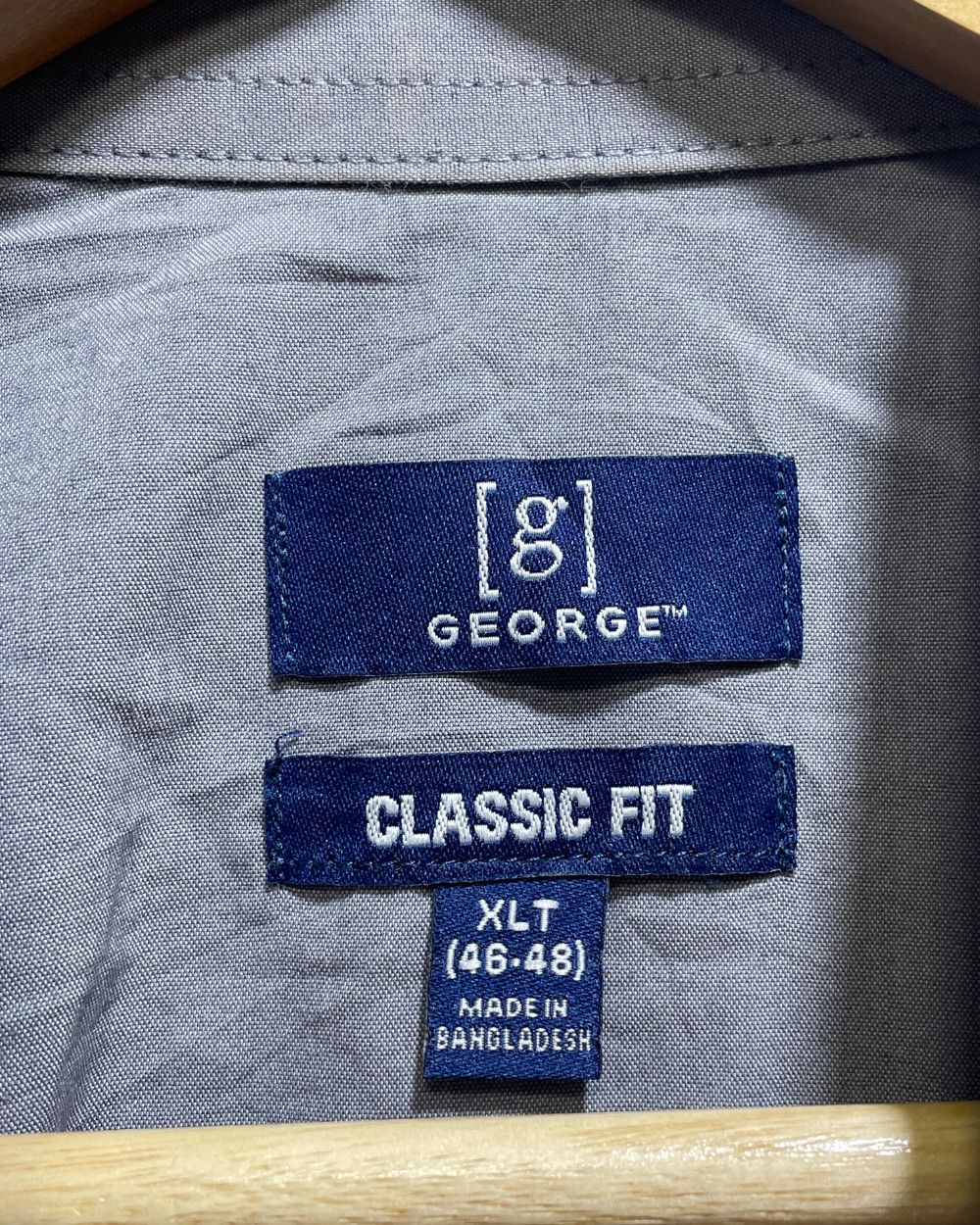 George Multi Cotton Shirt For Men X Large | Preloved Labels