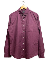Express Maroon Cotton Shirt For Men M | Preloved Labels