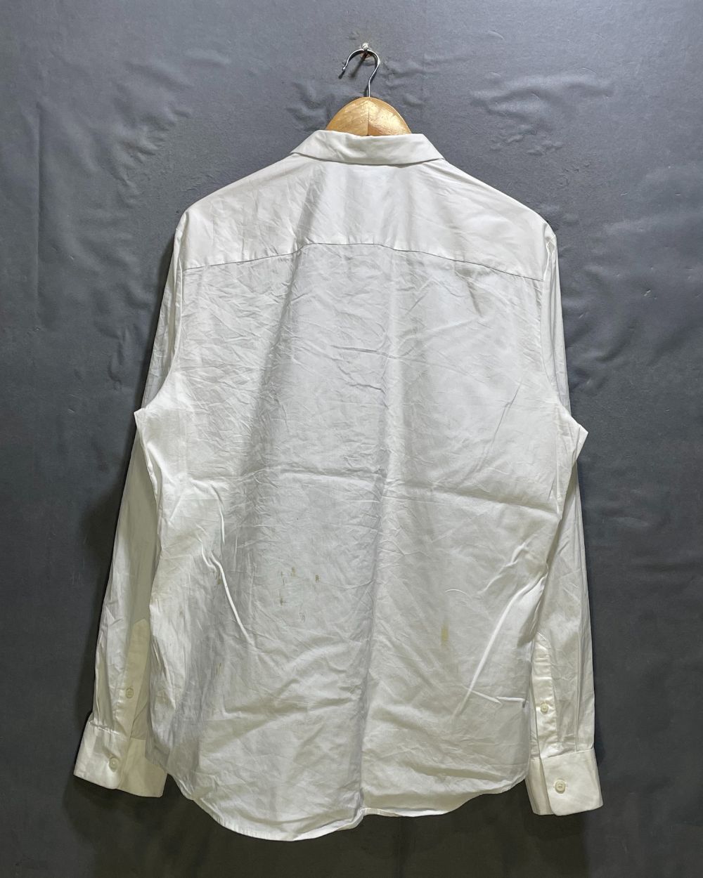 Calvin Klein White Cotton Shirt For Men Large | Preloved Labels