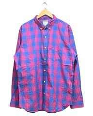 Old Navy Blue Cotton Shirt For Men X Large