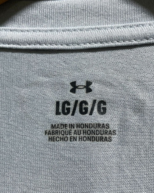 Under Armour Gray For Men Sports T Shirt L | Preloved Labels