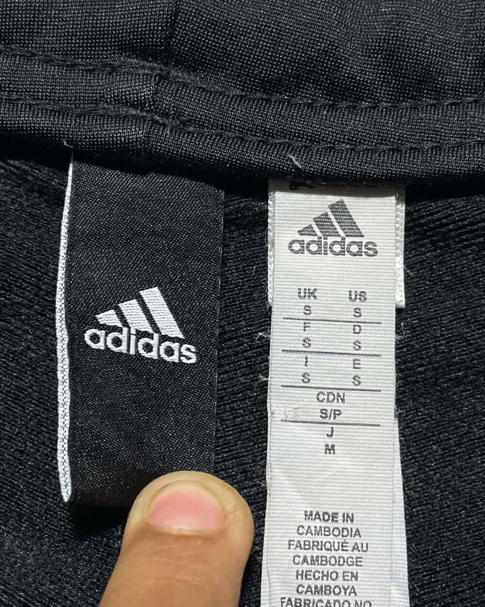 Adidas Black Sport Trouser For Men Medium | Preloved Labels
