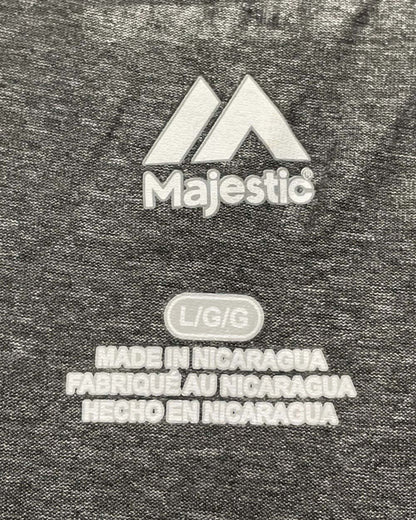 Majestic Gray Sports T Shirt For Men L | Preloved Labels