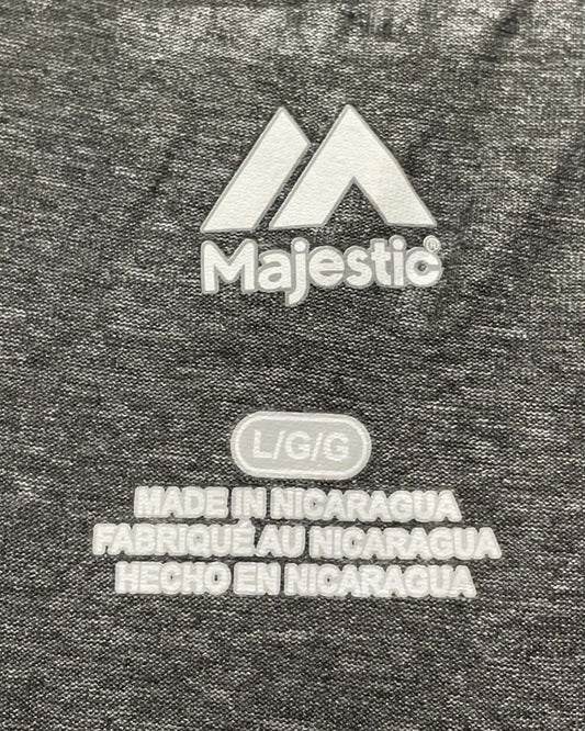 Majestic Gray Sports T Shirt For Men L | Preloved Labels