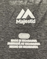 Majestic Gray Sports T Shirt For Men L | Preloved Labels