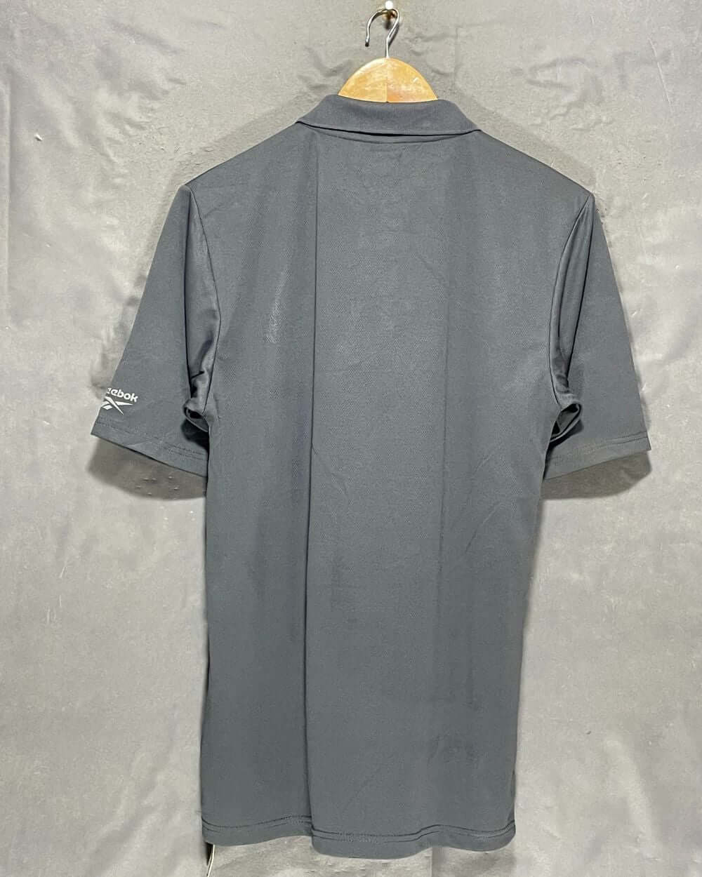 Reebok Gray Sport Polo T Shirt For Men Medium | Preloved Labels