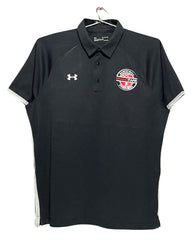 Under Armour Black Sport Polo T Shirt For Men XL | Preloved Labels