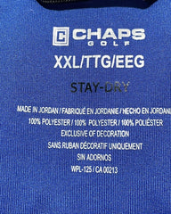 Chaps Blue Sport Polo T Shirt For Men XXL | Preloved Labels