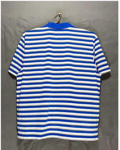 Chaps Blue Sport Polo T Shirt For Men XXL | Preloved Labels