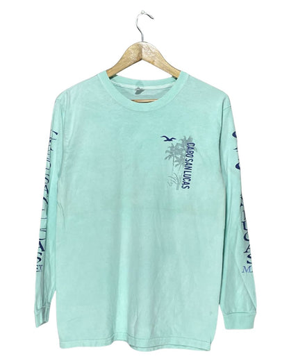 Yazbek Green T Shirt For Men Medium