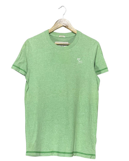 Abercrombie & Green Gray T Shirt For Men Medium