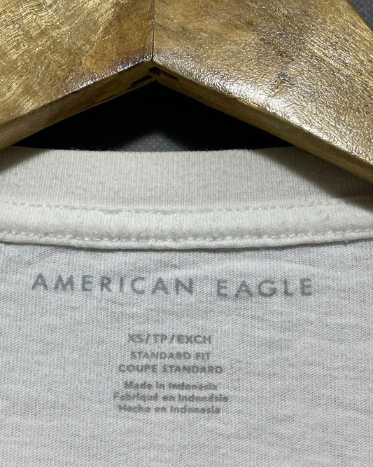 American Eagle White T Shirt For Men Small