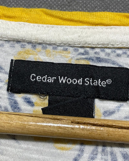 Cedar Wood State Multi T Shirt For Men Medium